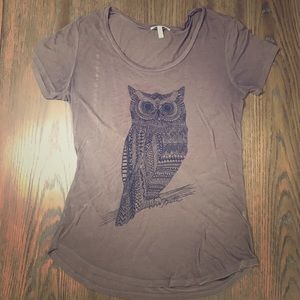 O’Neill sheer owl design T-shirt